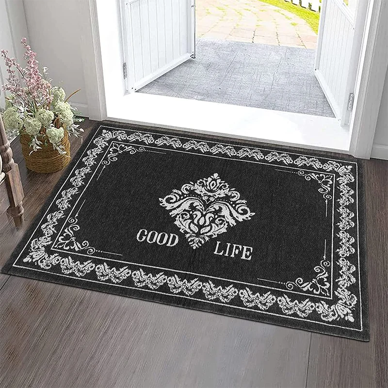 

Absorbent Anti-slip Door Mat Waterproof Bath Mats Home Bathroom Floor Mats Bedroom Entrance Doormat Kitchen Carpet Tapis Cuisine