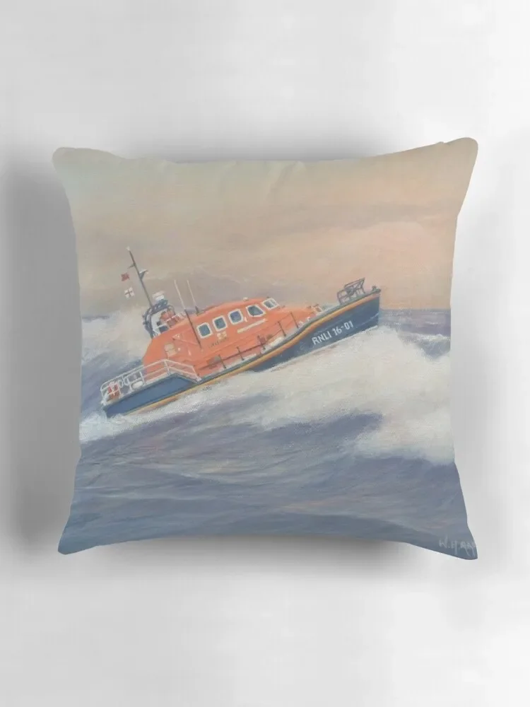 Royal National Lifeboat Instiution (RNLI) Спасательная шлюпка Tamar Class Пледы Подушка Наволочка