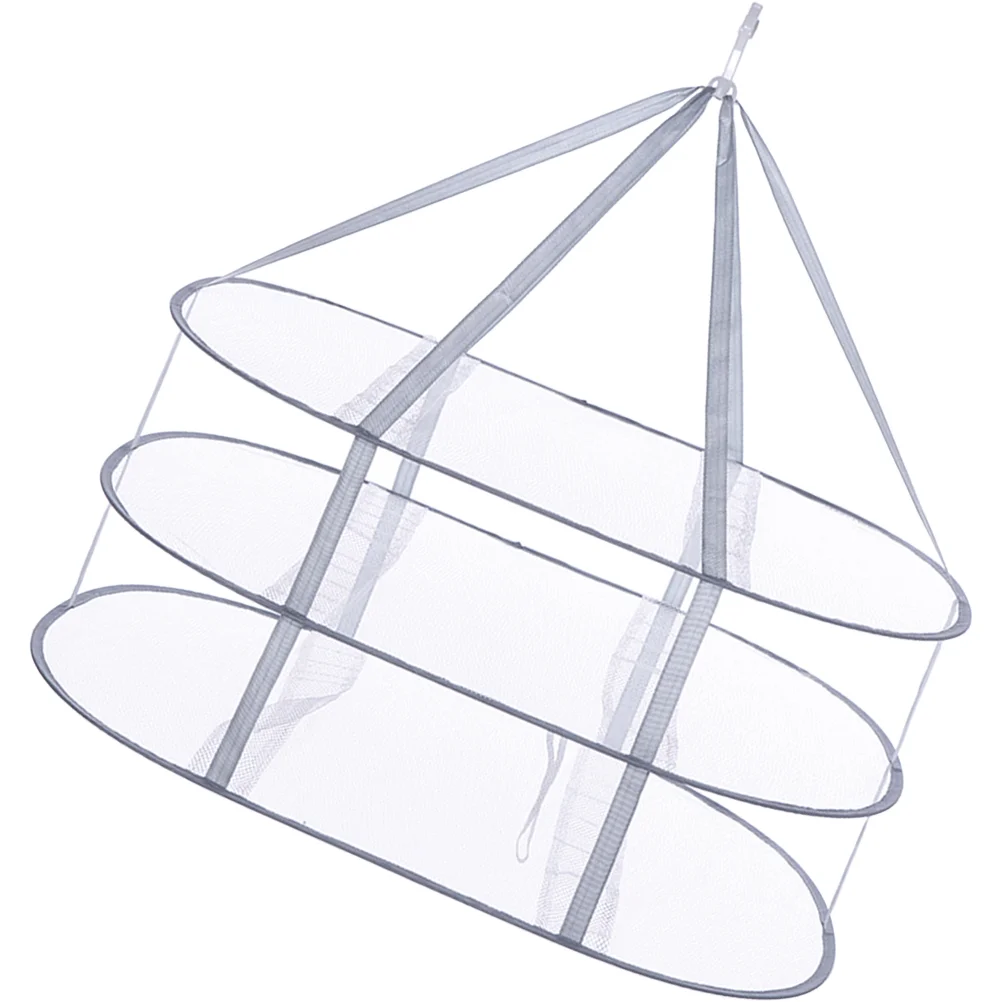 Трехъярусная сушилка для ткани обувь ветрозащитный дизайн подвесная