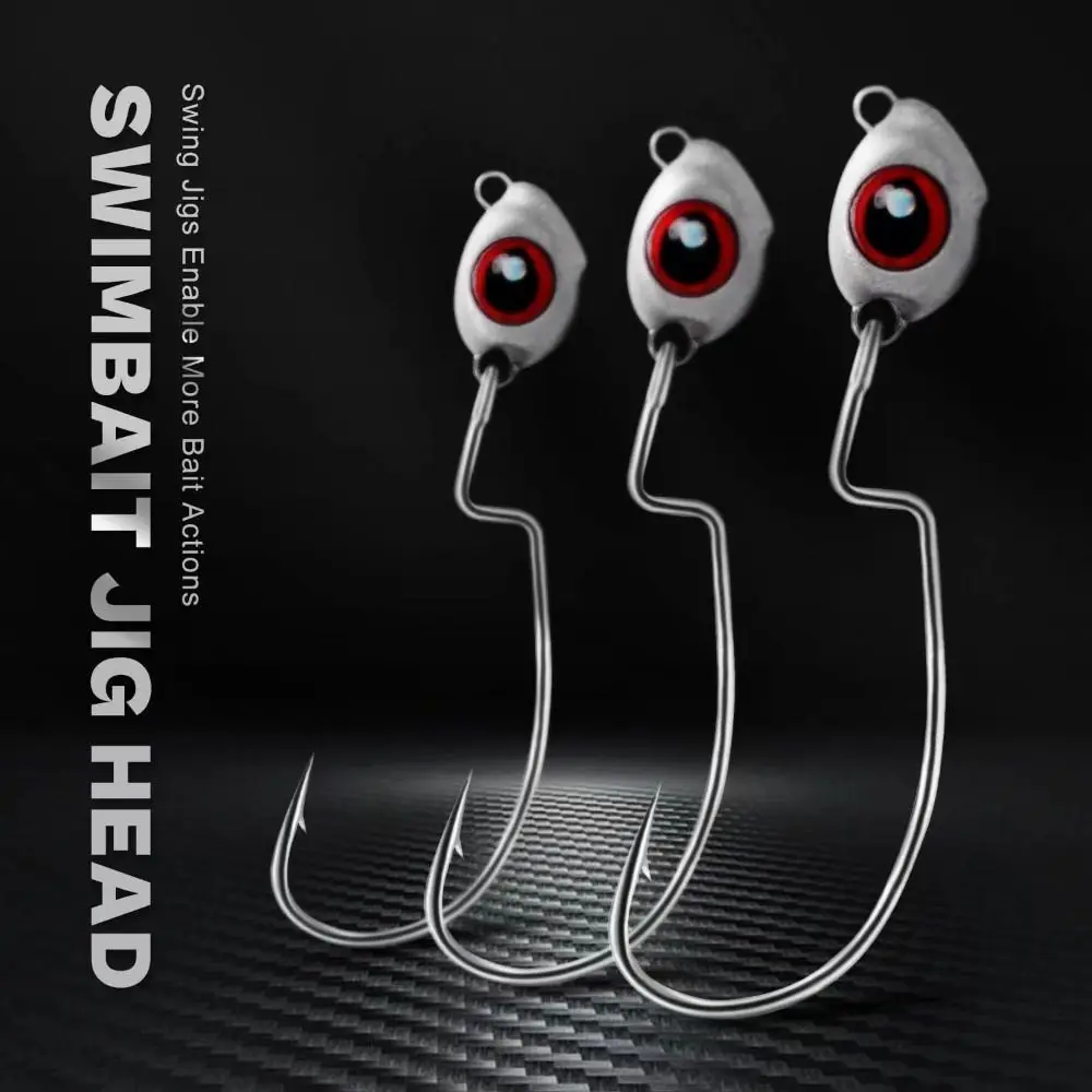 3. Φ/5g/7g острые рыболовные джиг-крючки отказ от бега рыболовная приманка с замком