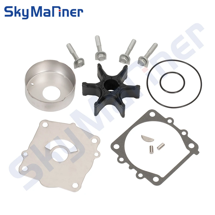 68V-W0078-00 Комплект крыльчатки водяного насоса для подвесного двигателя Yamaha 75HP 90HP