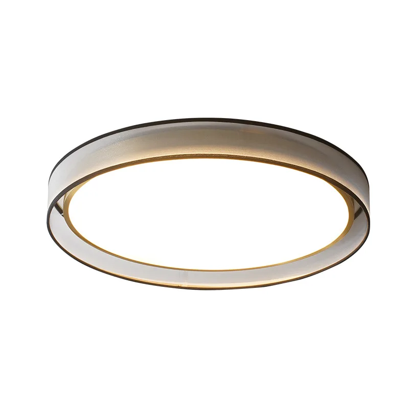 

Post Modern Ceiling Lamp Round European Simple Living Room Lighting Study Bedroom Copper LED Lamp Home Furnishing Light Fixtures