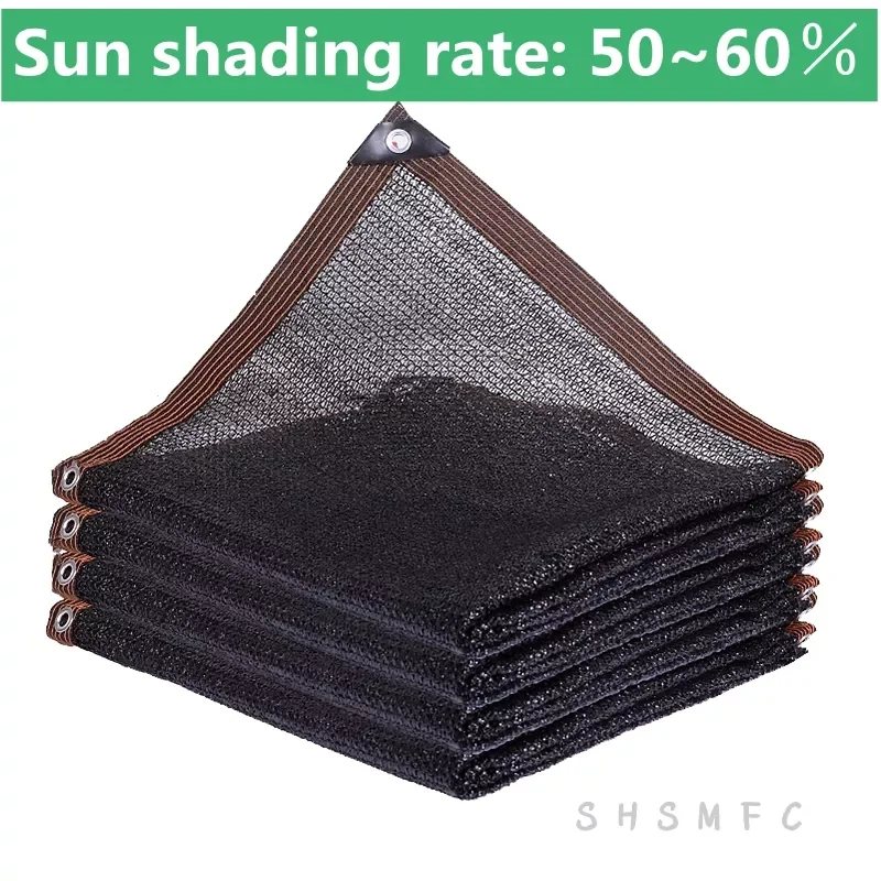 

Anti-UV HDPE Black Sun Shading Net Succulent Plant Outdoor Swimming Pool Shading Net Garden Greenhouse Sun Shade Cooling Sun Net