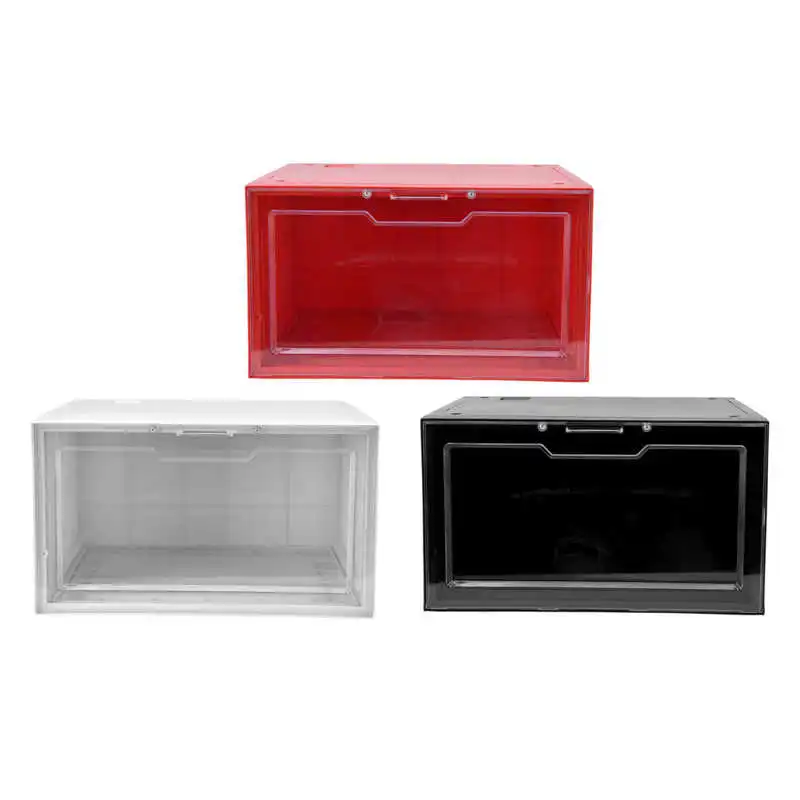 

LED Shoe Box Stackable Sneaker Display Case for Shopping Mall for Home