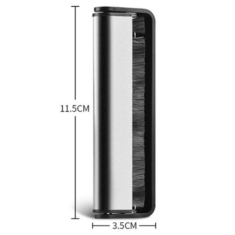 Щетка для чистки виниловых пластинок Антистатическая щетка из углеродного