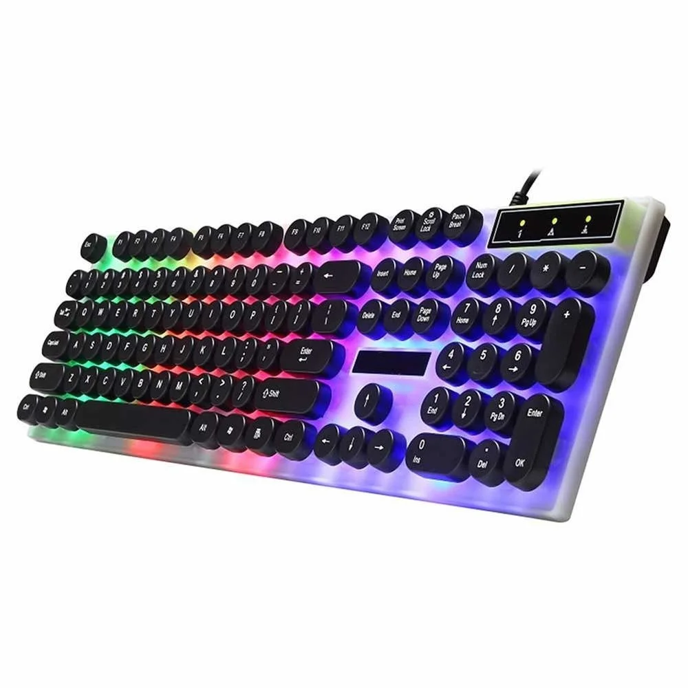 

Клавиатура g21проводная игровая со светодиодной подсветкой, 104 клавиш