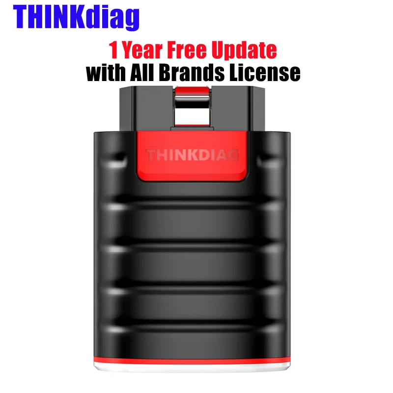 

1 год бесплатного обновления THINKCAR Thinkdiag, полный комплект систем OBD2, диагностический инструмент с лицензией всех брендов, поддерживает Bluetooth ...