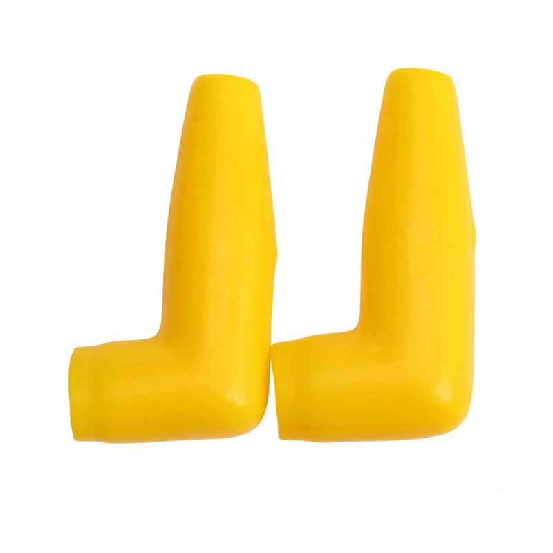 

24Pc Electric Guard Motor Winch Cable Terminal Boot Rubber Cover Black+Red+Yellow