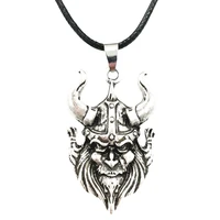 norse mythology odin pendant amulet viking jewelry necklace for men scandinavian talisman gifts