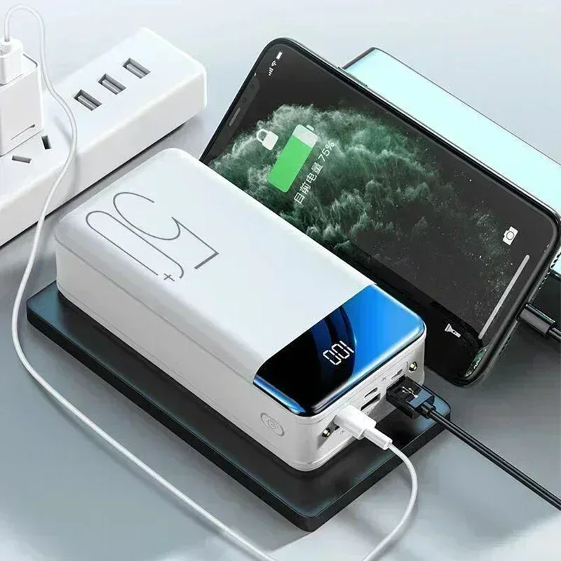 200000 mAh Power Bank большой емкости для мобильного телефона, сверхбыстрая зарядка, мобильный блок питания для планшета, мобильного компьютера, внешний источник питания (art.: 3920ca35d8ff2) - 3920ca35d8ff2