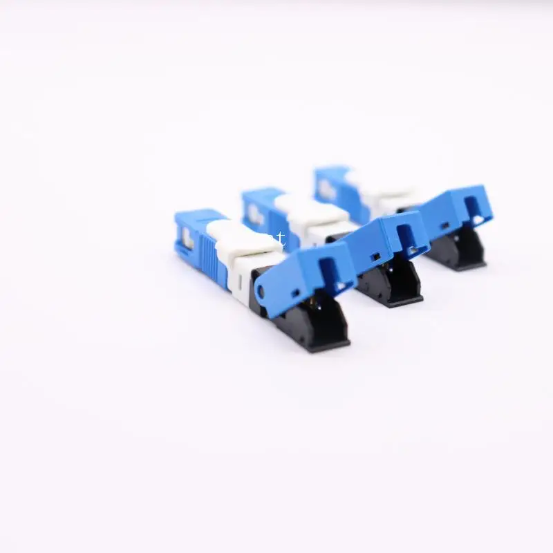 UNIKIT Free shipping FTTH ESC250D SC APC and SC UPC Single-Mode Fiber Optic Quick Connector FTTH SM Optic Fast Connector