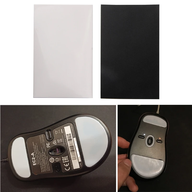 

1 Pack Esports Gaming Mouse Skates Feet DIY 100x60mm Black White P9JB