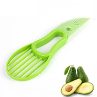 creative avocado slicer avocado corer fruit peeler pulp separator plastic knife kitchen vegetable tools home kitchen gadgets