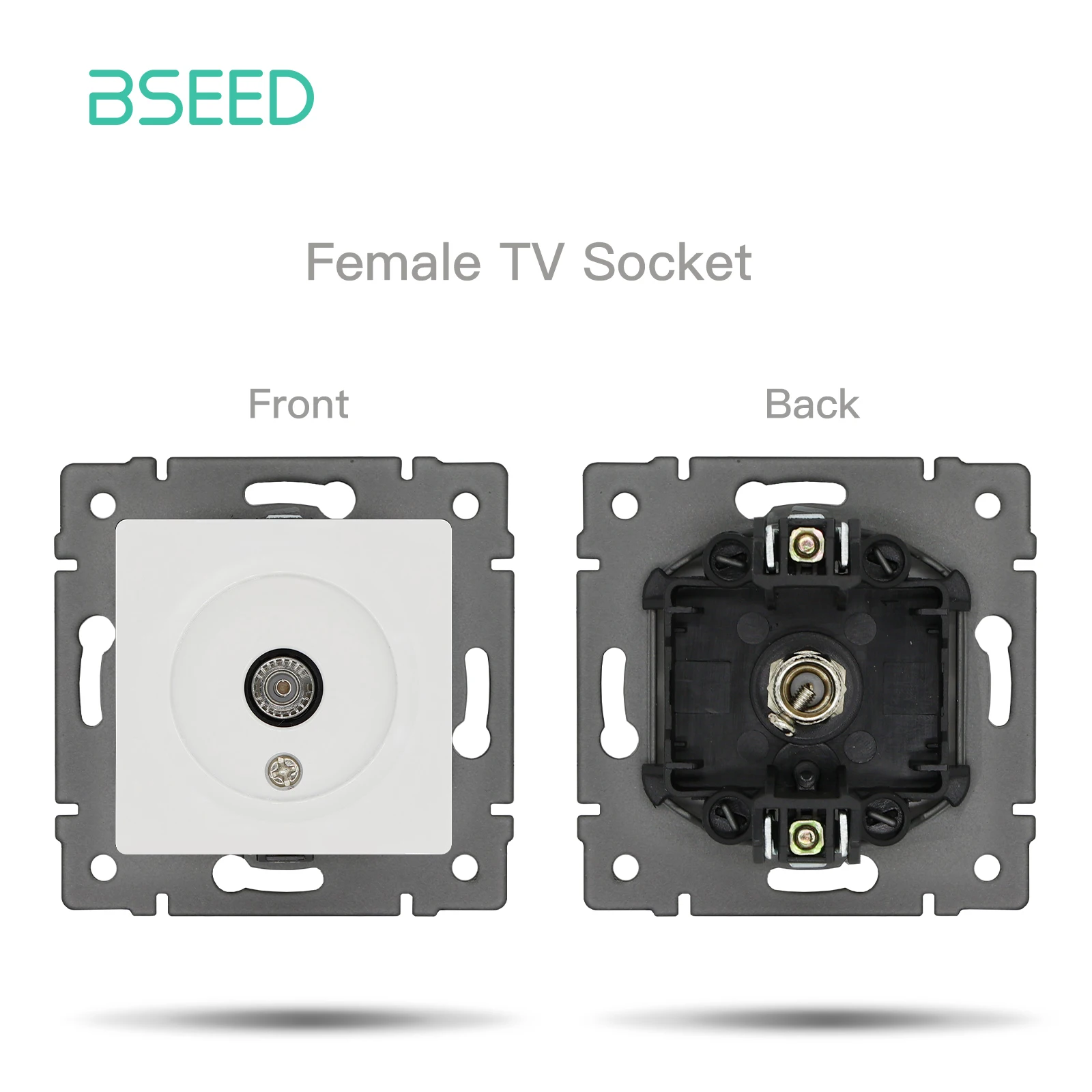 

БSEED настенный выключатель 1/2 gang USB Type-C