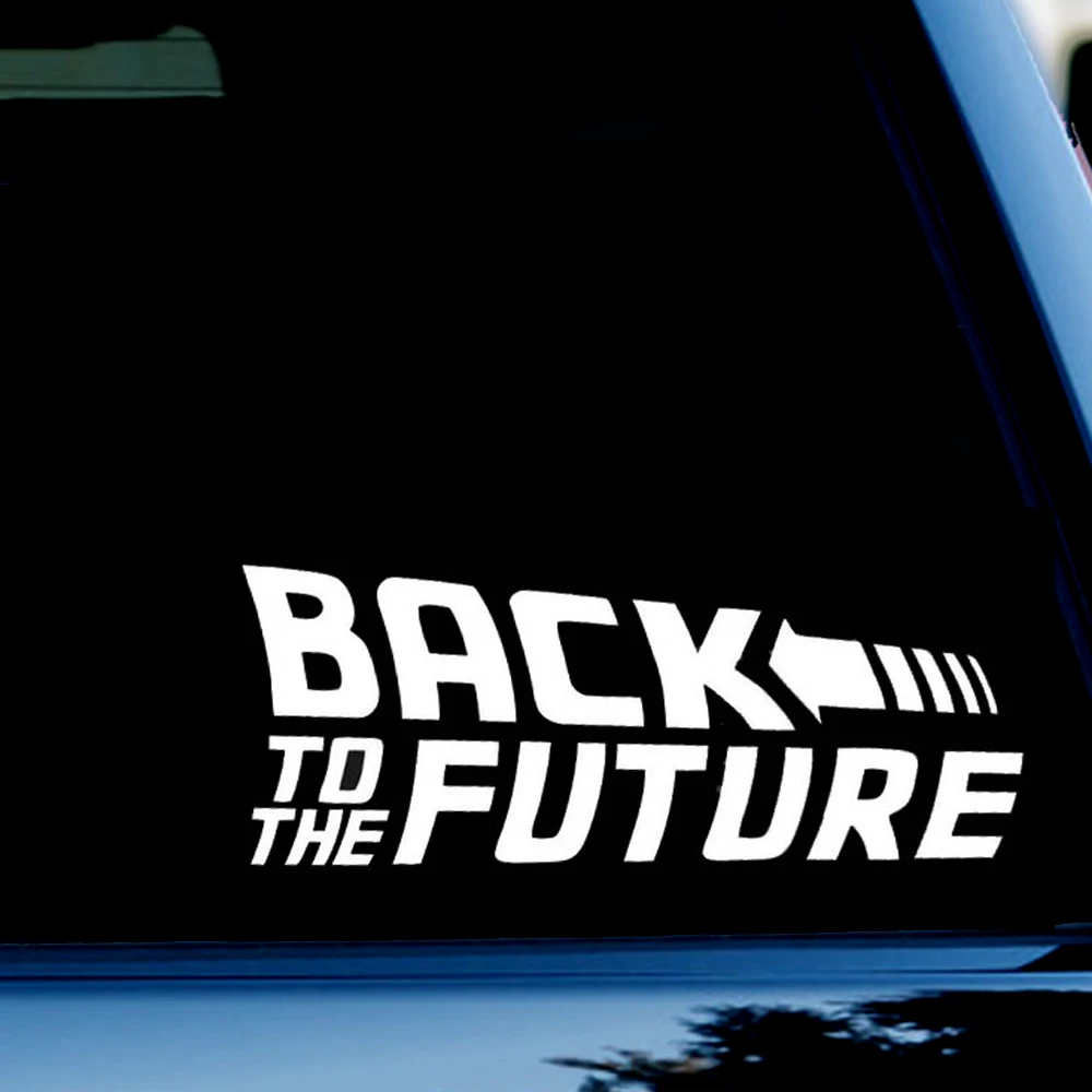 20 см * 8 забавная виниловая наклейка Назад в будущее | Автомобили и мотоциклы