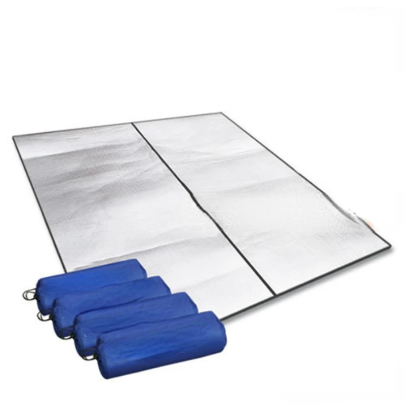 

Outdoor Camping Double-Sided Aluminum Waterproof Mat Beach Mat Picnic Mat Waterproof Mat Floor Cloth 250×200