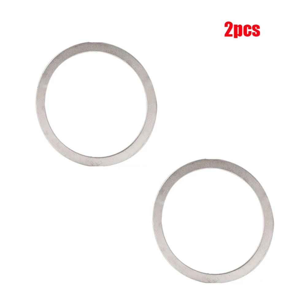 

2 Pcs Bike Bicycle Headset Up Washers Spacer 0.3mmx28.6mm 1 1/8inch Steel Cycling Gasket Washer Durable Bike Accessories Parts