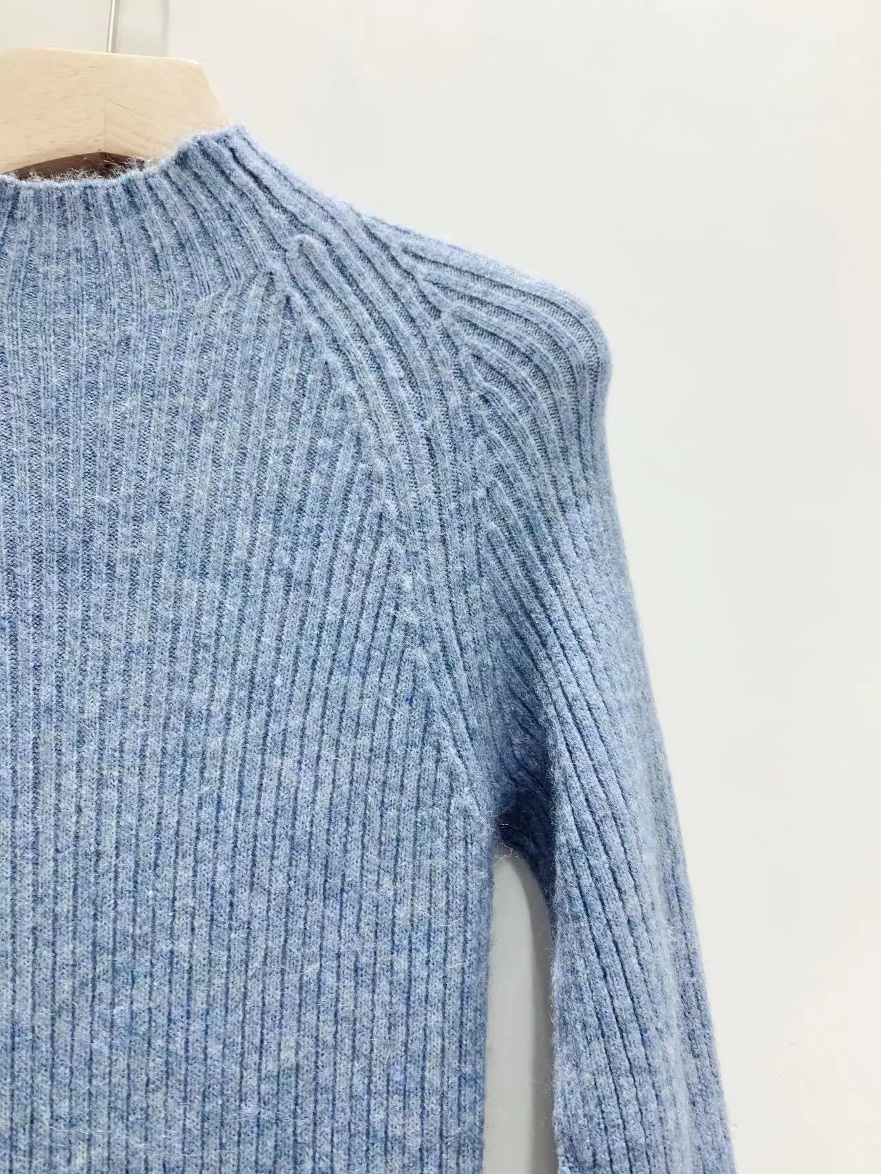 Women Turtleneck Slim Fit Long Sleeve Fall Winter 2022 Knitting Long Dress