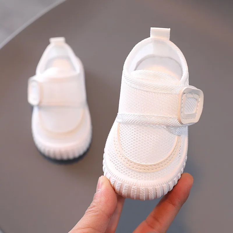 Kid Baby First Walkers Shoes Breathable Infant Toddler Shoes Girls Boy Casual Mesh Shoes Soft Bottom Comfortable Non-slip Shoes