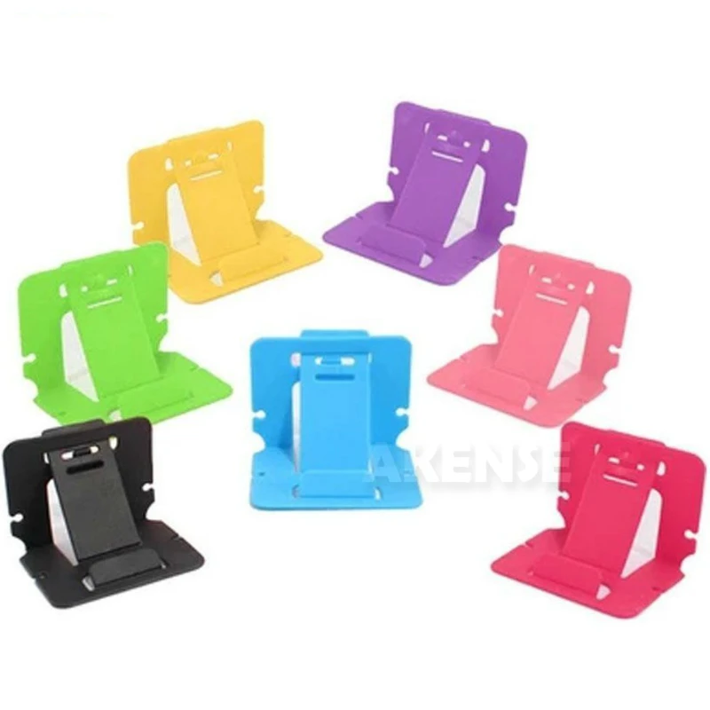 

Multi Colors Card Bracket for Mobile Phone Holder Stand for IPhone Samsung HTC Holder Standing 50pcs/lot