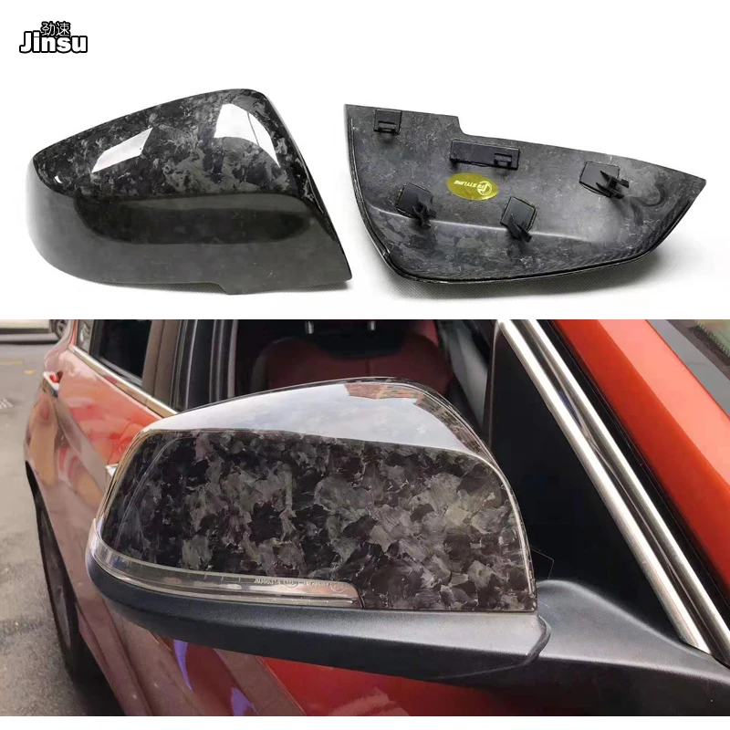 

Кованое сухое углеродное волокно для BMW 1 2 3 4 серии F20 F21 F22 F23 F30 F31 F32 F33 F34 F36, боковое заднее зеркало, легкий Чехол