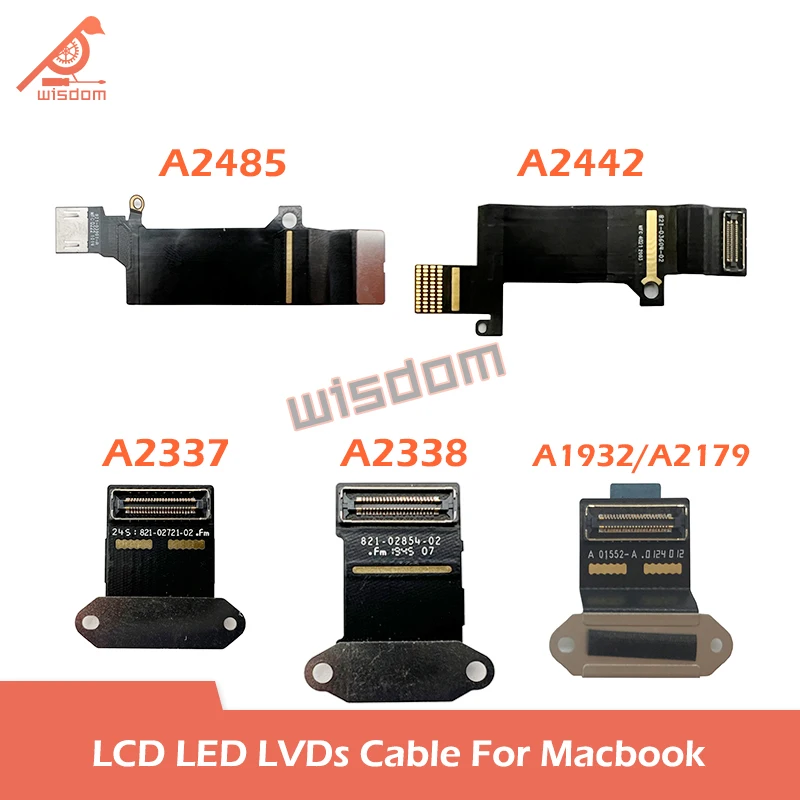 ЖК-кабель для ноутбука A1534 A1706 A1707 A1708 A1989 A1990 A2141 A2159 A2338 A1932 A2179 A2337 A2442 A2485