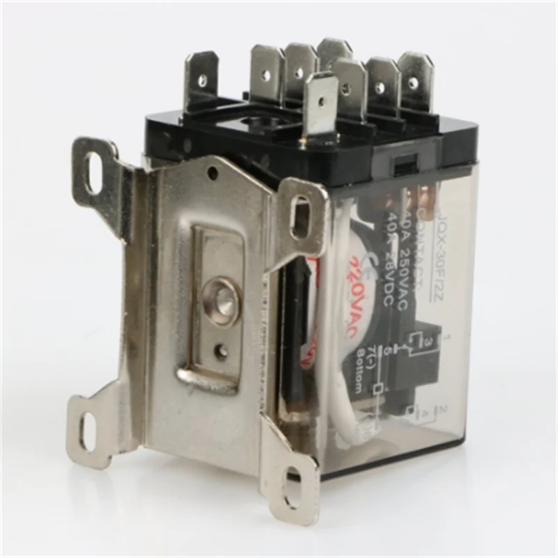 Реле промежуточного напряжения JQX-30F 2Z 30A реле мощности 8pin DC12V DC24V AC110V AC220V |