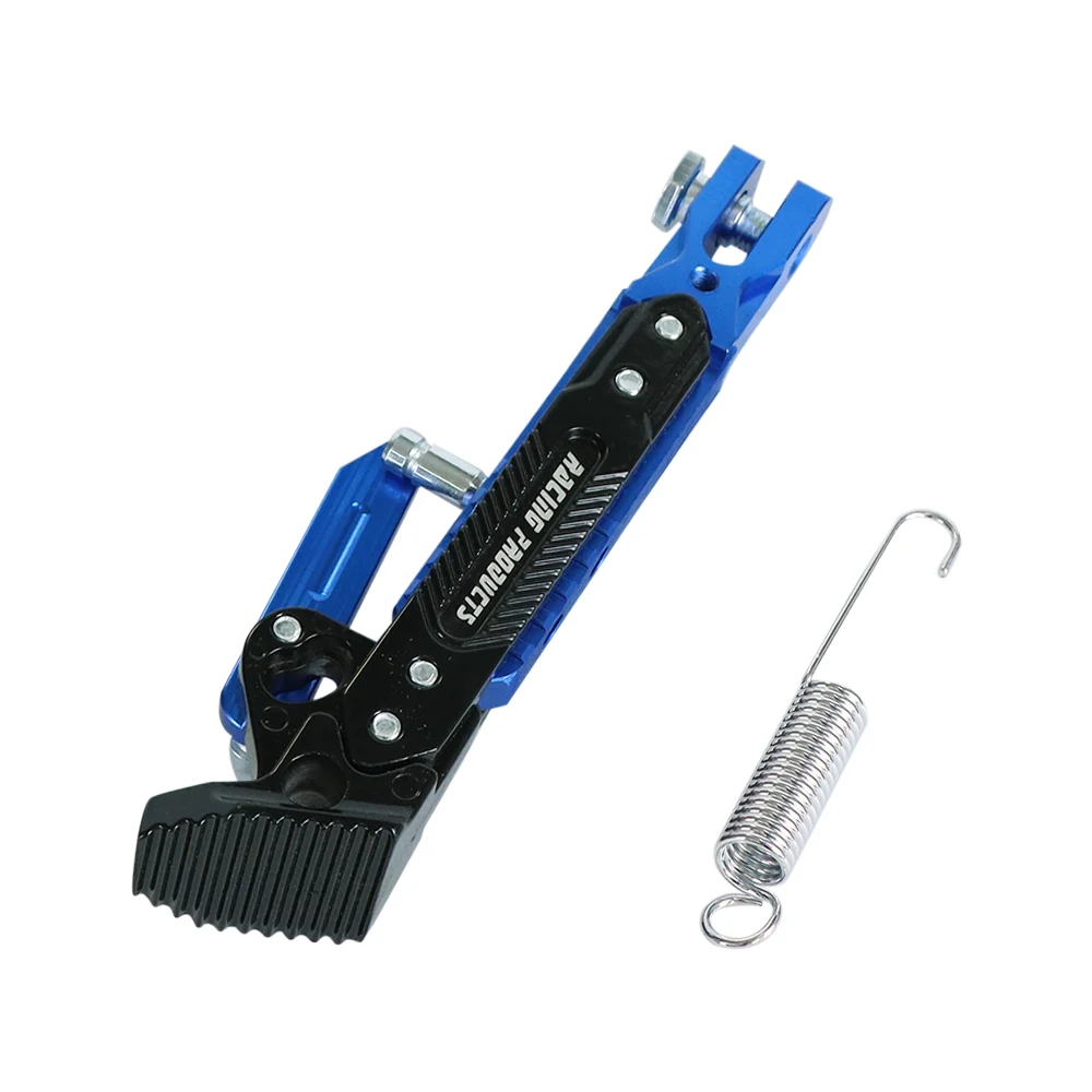 

Motorcycle Kickstand Adjustable Foot Side Support Electric Vehicle Modification Single Side Tripod CNC Parking Foot Side Stand