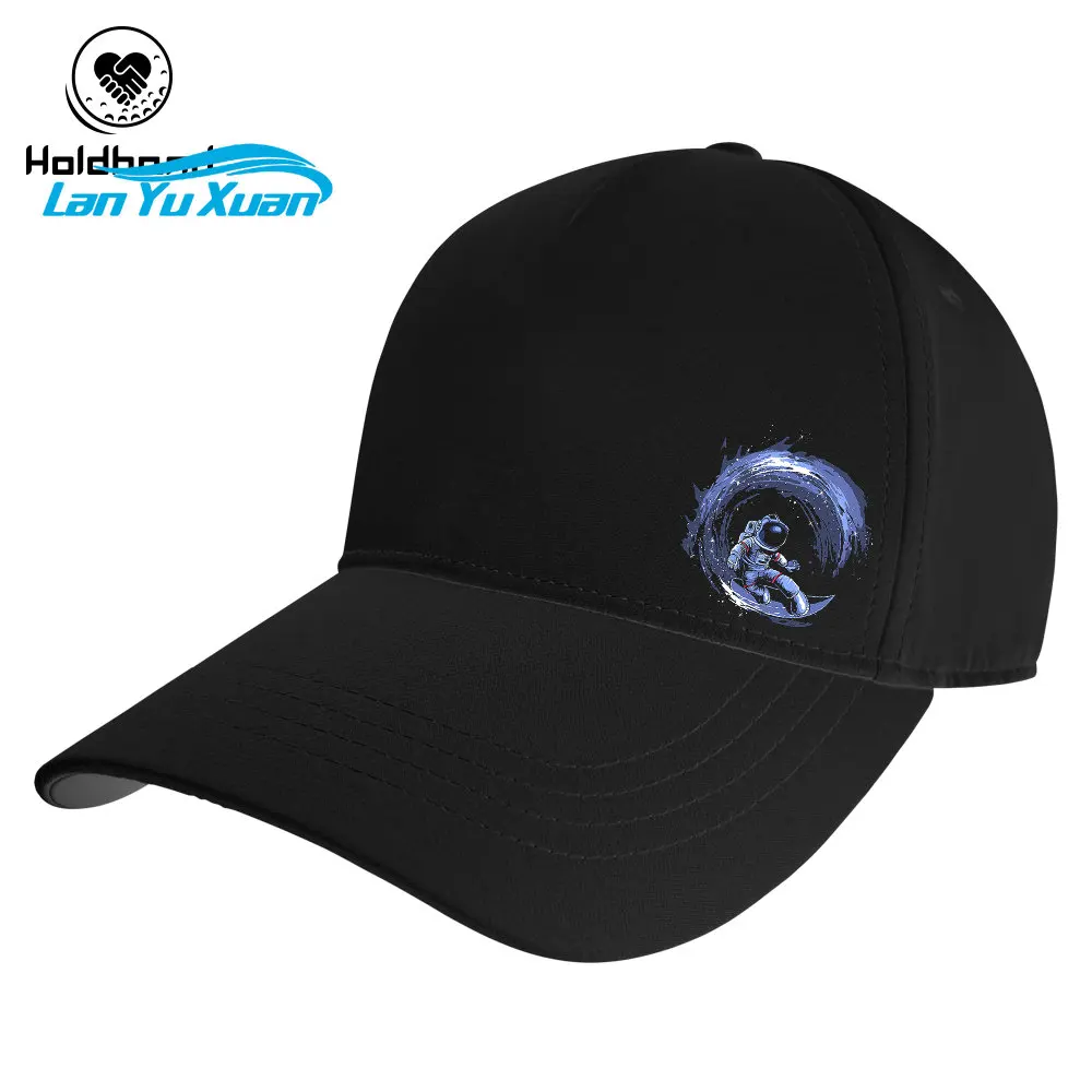 

Naughty surfer astronaut printed golf hat with custom logo wholesale cap