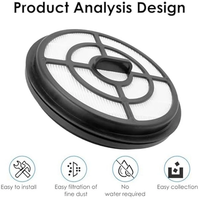 Сменный фильтр для 49-90-1963 HEPA-фильтр подходит 3-в-1 топливного рюкзака вакуумного