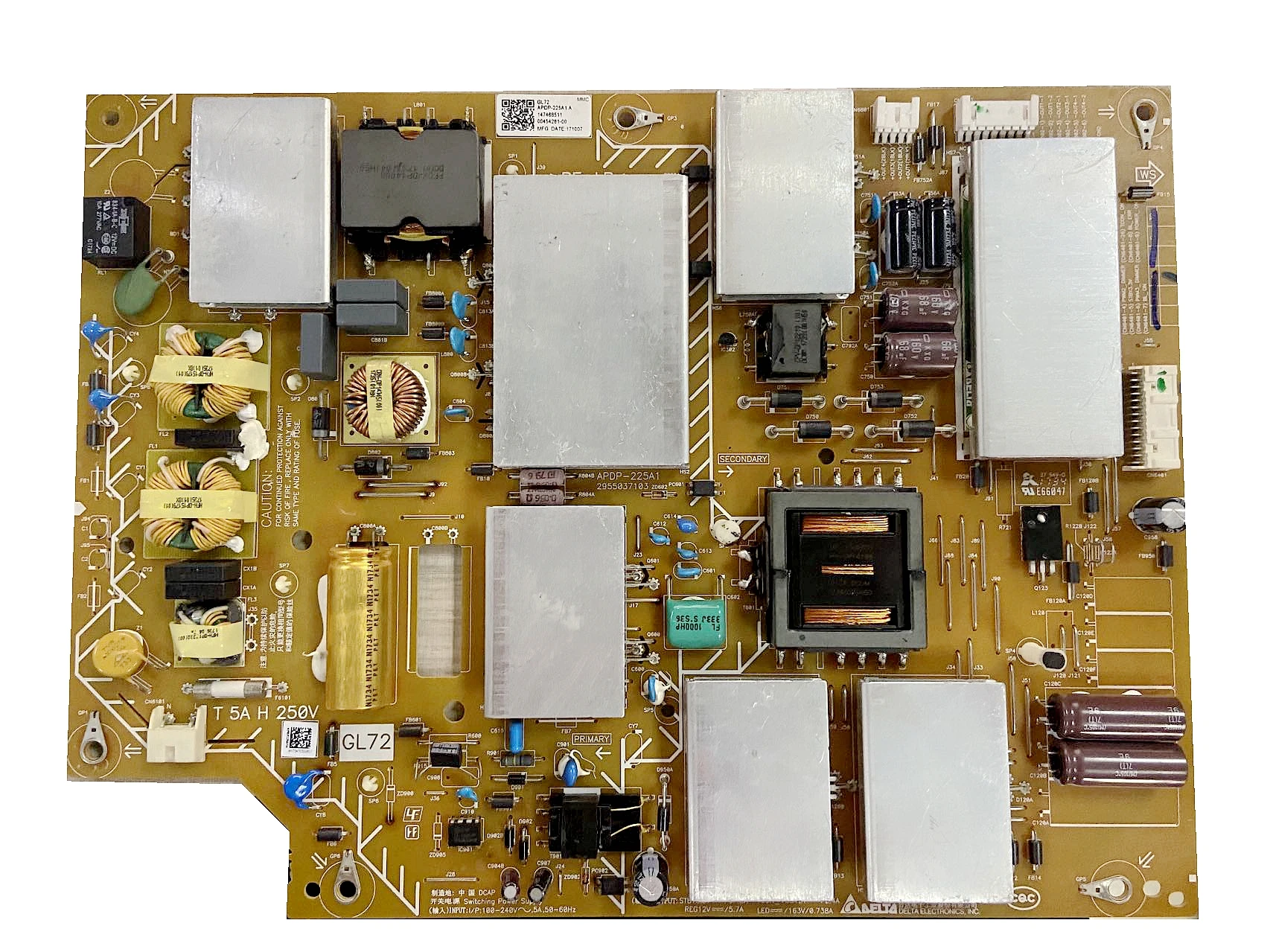 

KD-65X8500E/65X856 6E LCD Power Board APDP-225A1 2955037103