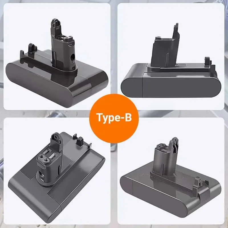 Аккумулятор для пылесосов Dyson V6 V7 V8 Series SV07 SV09 SV10 DC58 DC31 DC34 Absolute Fluffy Animal Pro (art.: 3920da8fa5c82) - 3920da8fa5c82