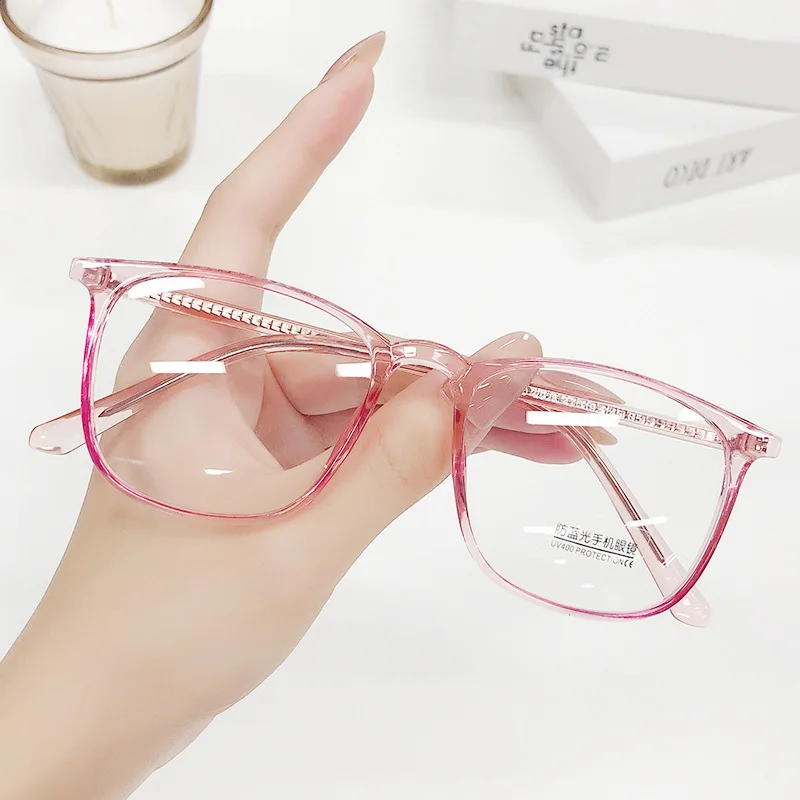 Очки по рецепту голусветильник зеркальные близорукость очки TR90 квадратные