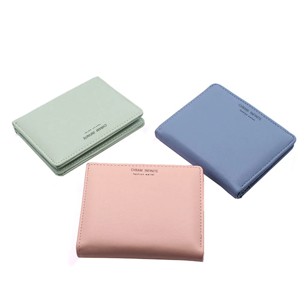 

Women's Small Purse Wallet Slim Credit Card Holder Clutches Biofold Multi Card Slots Short Section for Outgoing Shopping
