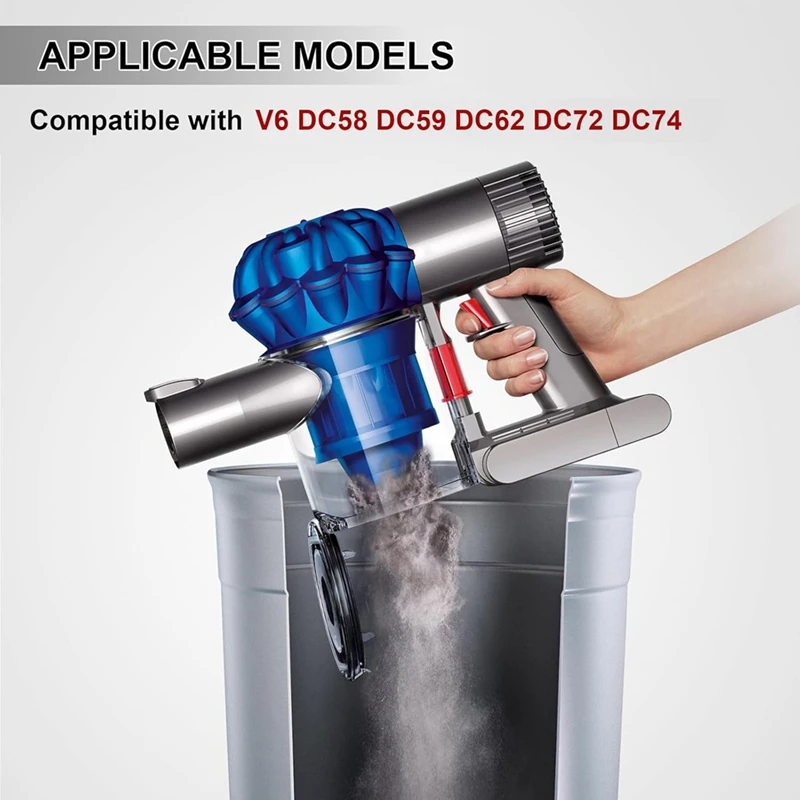 Контейнер для мусора Dyson V6 DC58 DC59 DC62 DC74 канистра пылесоса пылесборник запасная