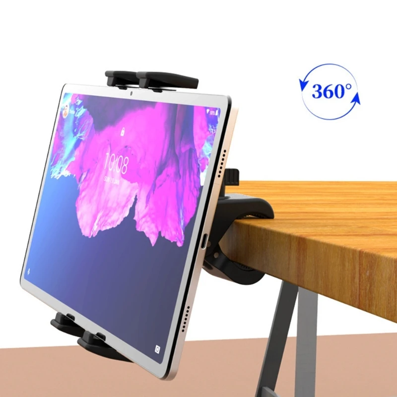 

7-12 inch Tablet Holder Mount, Spin Bike Phone Pad Holder Stand Universal Exercise Bike Handlebar Mount For New Dropship