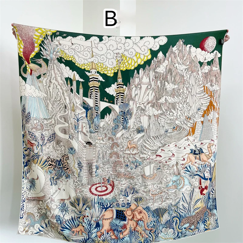 Шелк из шерсти Animapolis женский шарф пашмины скрученный вручную зимние аксессуары