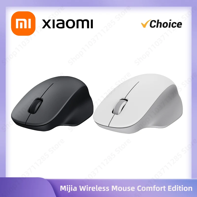 Беспроводная Мышь Xiaomi Mijia Comfort Edition Bluetooth 2 4 ГГц Высокоточный Датчик Портативная