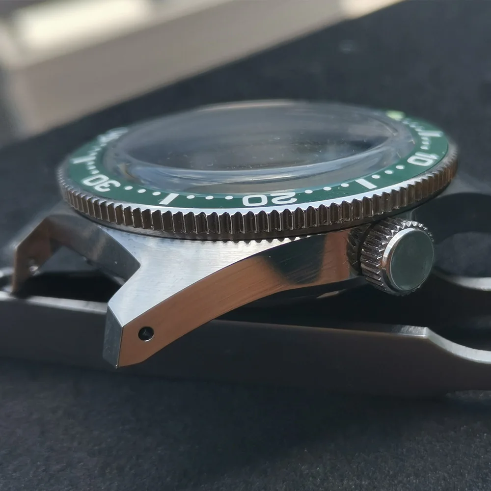 Watch Modify Parts 41mm Stainless Steel 62MAS Watch Case Sapphire Glass 300m Water Resistant Fit NH35/36 Automatic Movement