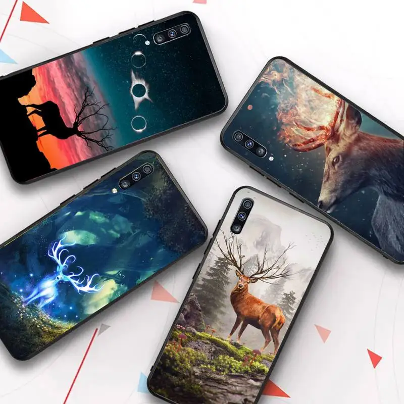 

Animal Deer Art Phone Case for Samsung Galaxy A 51 30s a71 Soft Silicone Cover for A21s A70 10 A30