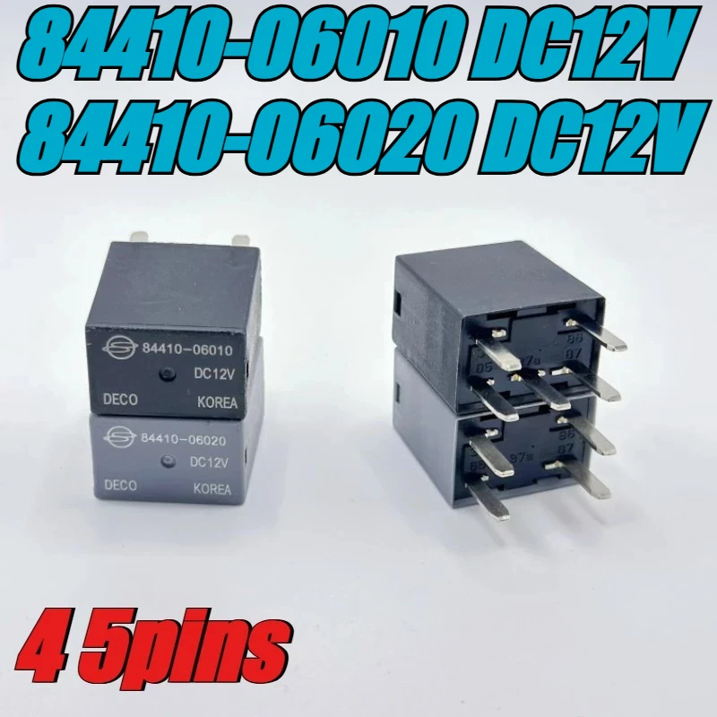 

(Совершенно новый оригинал) 1 шт./лот 100% оригинальное реле: 84410-06010 DC12V 5 контактов 84410-06020 DC12V 4 контакта автомобильное реле