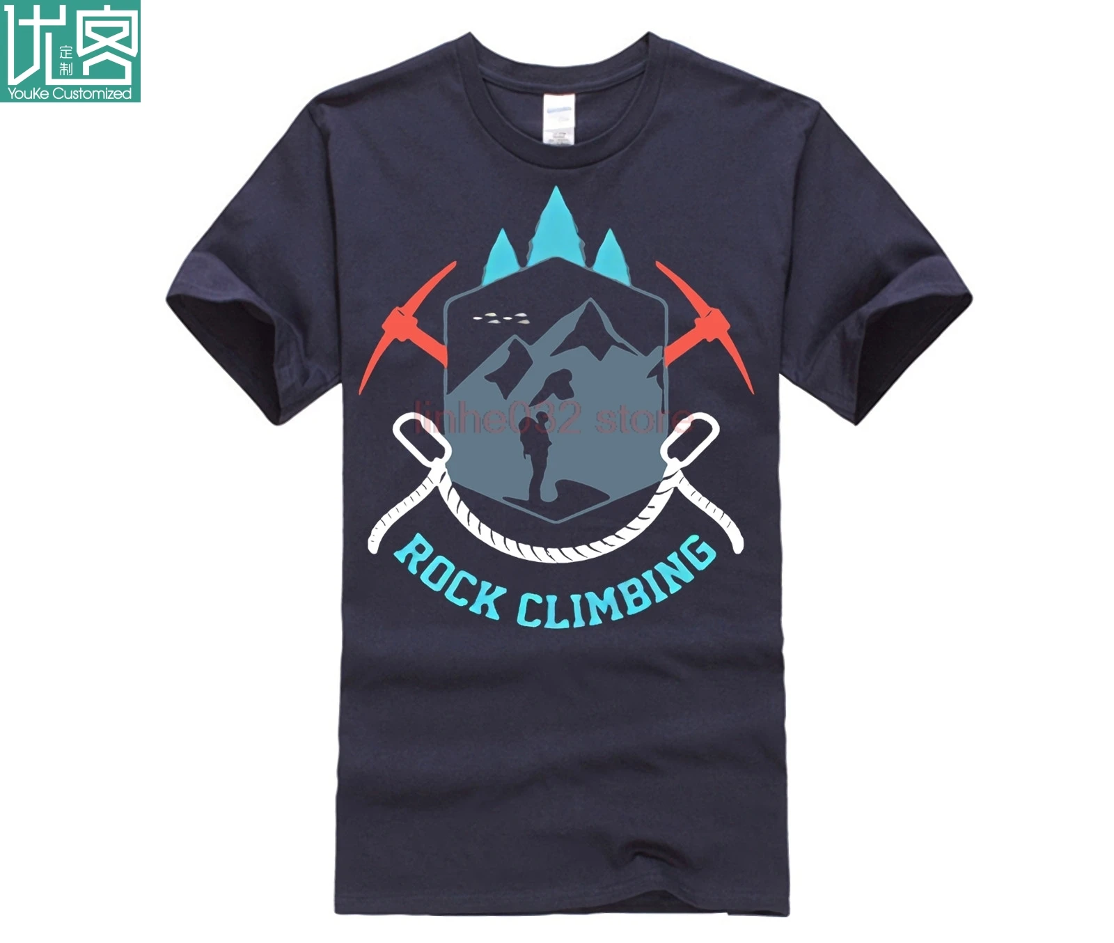 Футболка для альпинизма 100% хлопок с коротким рукавом |