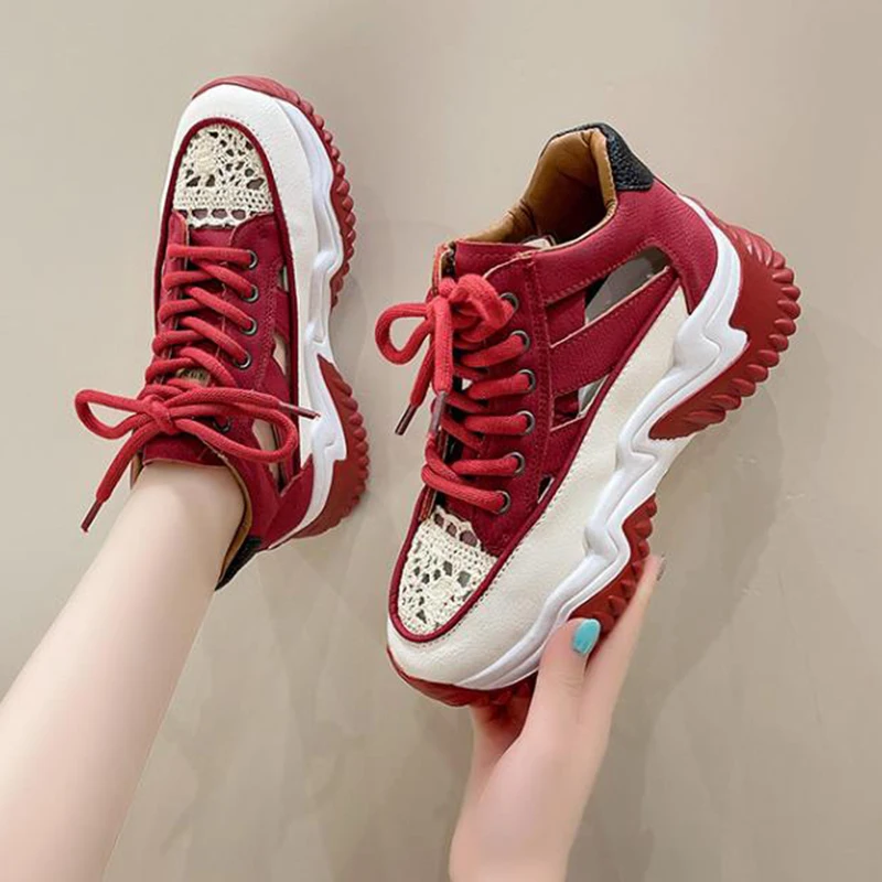 

summer Women's sports shoes tennis shoes casual sneakers women trends running shoes women 39 new round toe comfortable wholesale