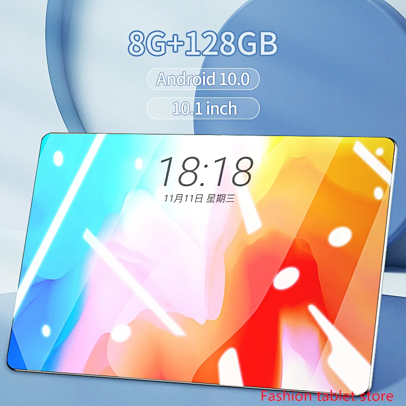 

New Products 8G+128GB Tablet PC 10.1 Inch 4G Network WiFi Android 10.0 Tablet 1280* 800 IPS Screen Dual SIM Card Dual Camera