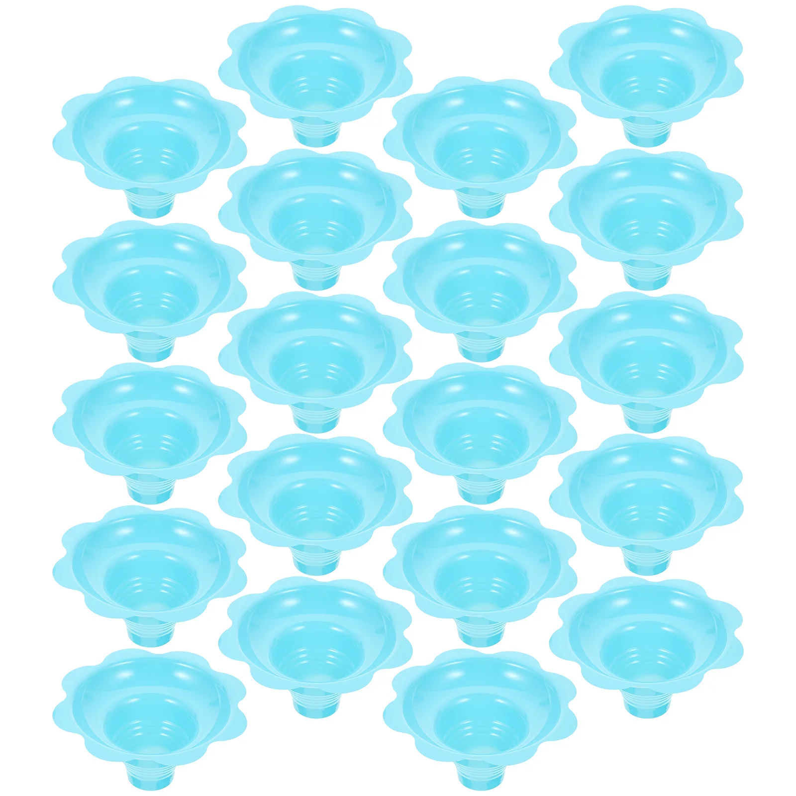 

Cups Ice Cream Cone Cup Dessert Snow Flower Bowls Bowl Yogurt Shaved Smoothie Reusable Serving Sundae Disposable Drip