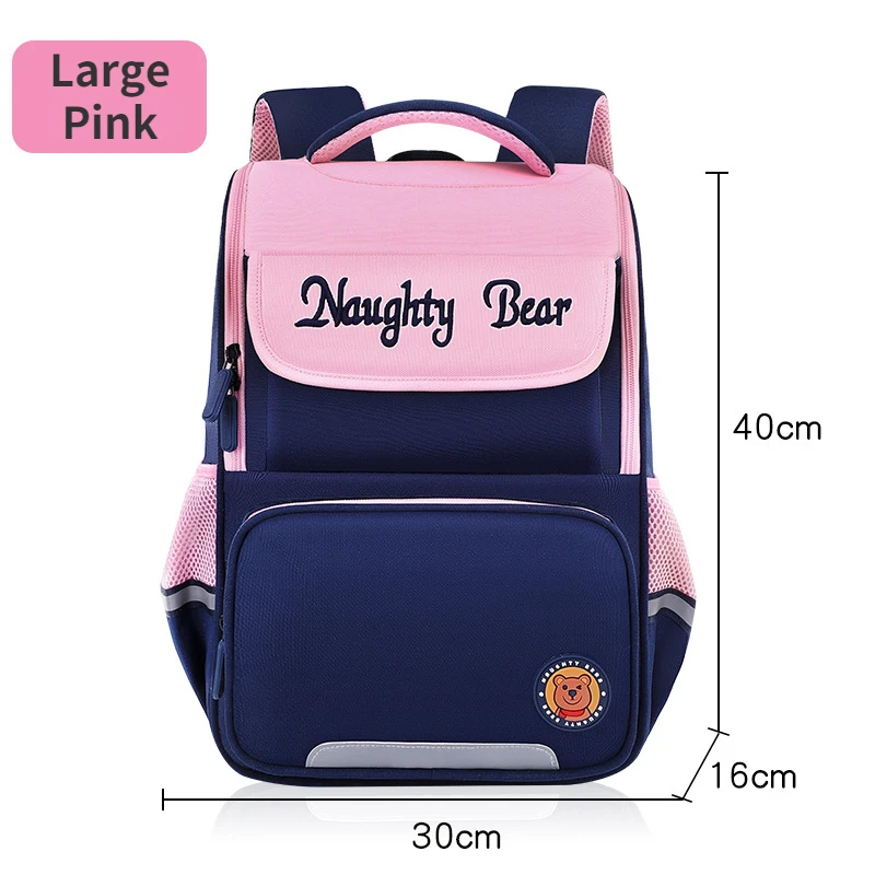 Korean Schoolbags for Primary School Students New Children Fashion Backpacks Girls Boys Simple Mochila Grades 1-6 Drop Shipping