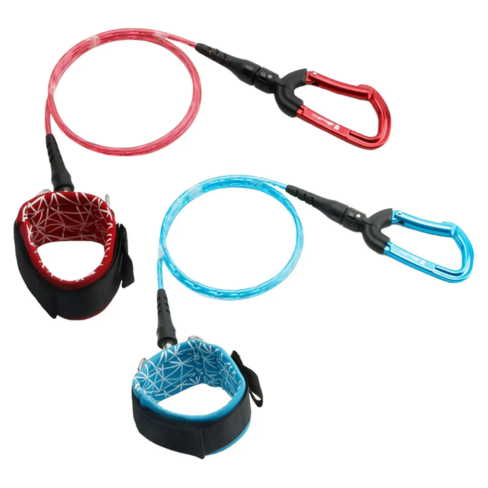 

Freediving Lanyard Scuba Diving Rope Professional Dive Wristband Safety Rope Stainless Steel Lanyard Underwater Sports