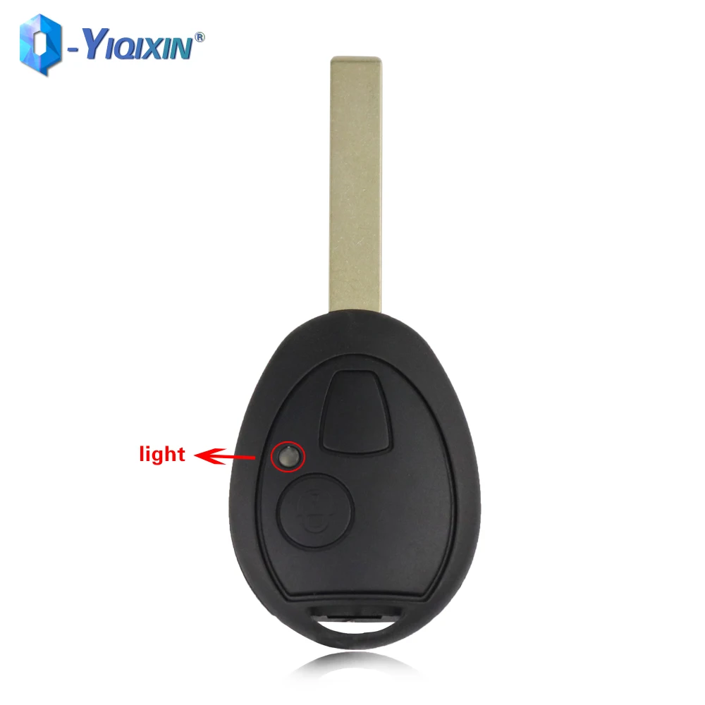 Умный Автомобильный ключ YIQIXIN чехол с 2 кнопками для MG BMW Mini Cooper S R50 R53 Land Rover 75 ZT Z3 Z4 X3