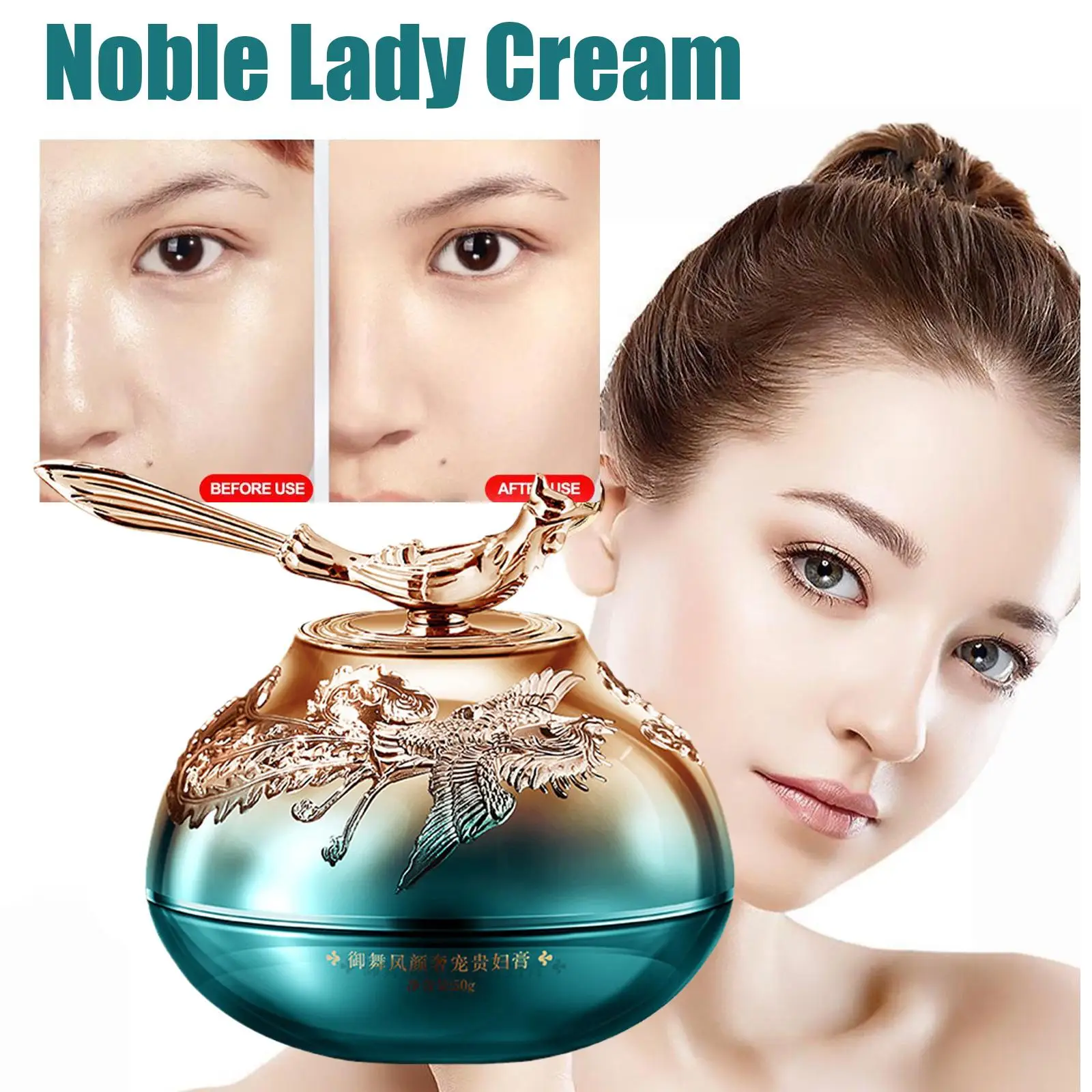 

Luxury Noble Lady Cream Deep Nourishing Skin Care Moisturizing Firming Skin Oil Control Lifting Day Cream For Face Skin Car T1K2