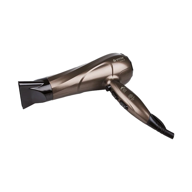 Фен Vitek VT-2298 BN (2400 Вт 6 режимов ионизация защита от перегрева петля для